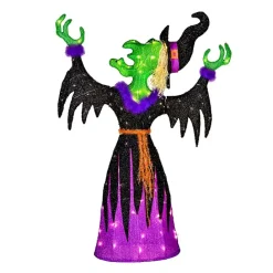 Best Kirklands Home Pre-Lit Cackling Witch Outdoor Decoration