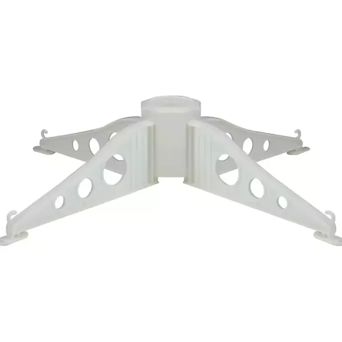 Kirklands Home Pre-Lit Clear Spiral Tree, 6 ft. White