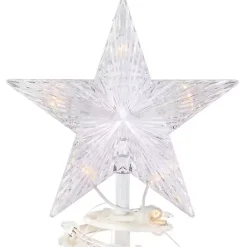 Discount Kirklands Home Pre-Lit Clear Spiral Trees, Set of 2 White