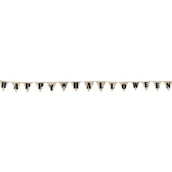 Sale Kirklands Home Pre-Lit Happy Halloween Burlap Banner