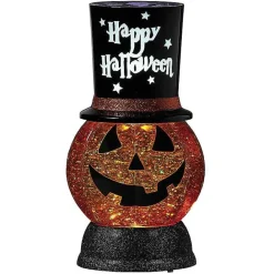 Discount Kirklands Home Pre-Lit Jack O Lantern Globe Decoration