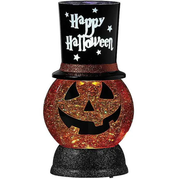 Discount Kirklands Home Pre-Lit Jack O Lantern Globe Decoration
