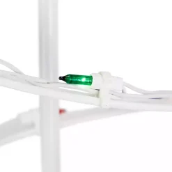 Sale Kirklands Home Pre-Lit Multicolor White Spiral Trees, Set of 2