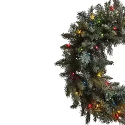 Best Kirklands Home Pre-Lit Multicolored Pine Branch Wreath