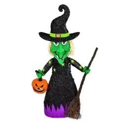 Online Kirklands Home Pre-Lit Outdoor Witch Decoration