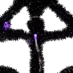 Hot Kirklands Home Pre-Lit Spider and Web Outdoor Decoration Black