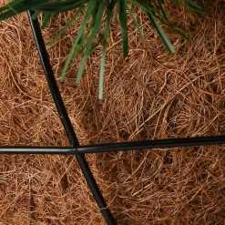 Sale Kirklands Home Pre-Lit Tiffany Fir Christmas Hanging Basket Green