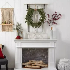 Clearance Kirklands Home Pre-Lit Twine Bound Pine Branch Wreath Green