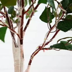 Sale Kirklands Home Pre-Lit Warm LED Birch Tree, 5 ft.