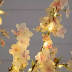 Outlet Kirklands Home Pre-Lit Warm LED Cherry Blossom Tree, 4 ft.