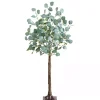 Clearance Kirklands Home Pre-Lit Warm LED Eucalyptus Plant, 4 ft.