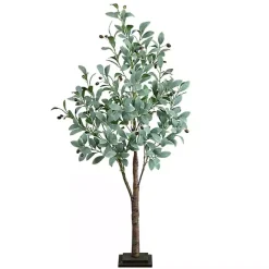 Best Kirklands Home Pre-Lit Warm LED Olive Tree, 4 ft.