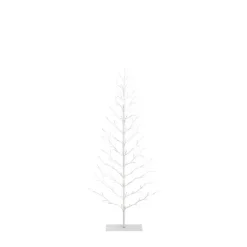 Outlet Kirklands Home Pre-Lit White Christmas Twig Tree, 60 in.