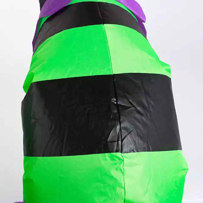 Outlet Kirklands Home Pre-Lit Witch in Cauldron Inflatable Decoration