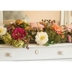 Discount Kirklands Home Pretty Peony Garden Mix Arrangement
