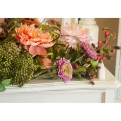 Discount Kirklands Home Pretty Peony Garden Mix Arrangement
