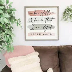 Sale Kirklands Home Psalm 46:10 Wall Plaque