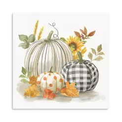 New Kirklands Home Pumpkin Décor I Canvas Art Print, 30x30
