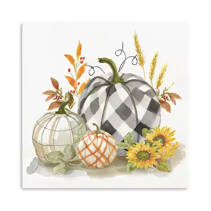 Best Kirklands Home Pumpkin Décor II Canvas Art Print, 30x30