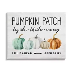 Clearance Kirklands Home Pumpkin Patch Farmhouse Canvas Art Print