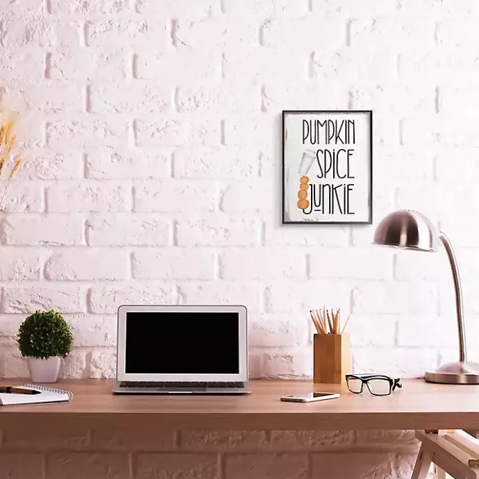 Best Kirklands Home Pumpkin Spice Junkie Framed Giclee Art Print