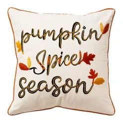 Sale Kirklands Home Pumpkin Spice Season Harvest Throw Pillow