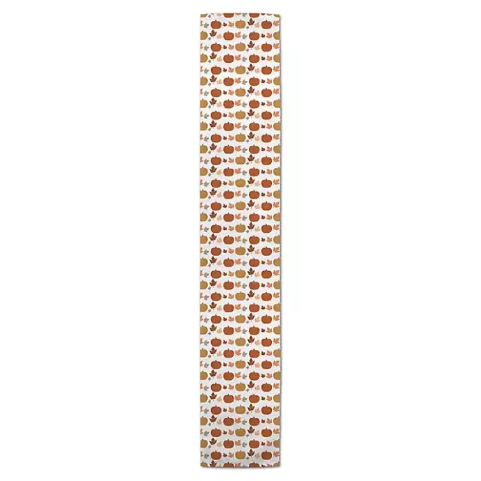 Sale Kirklands Home Pumpkins and Leaves Table Runner, 72 in.