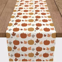 Outlet Kirklands Home Pumpkins and Leaves Table Runner, 90 in.