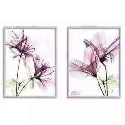 Online Kirklands Home Blooms Framed Canvas Art Prints, Set of 2 Purple