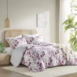 Best Kirklands Home Purple Botanical 2-pc. Twin/Twin XL Comforter Set
