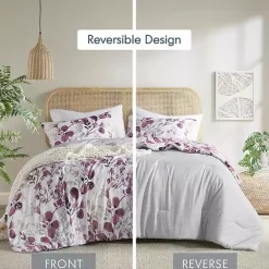 Best Kirklands Home Purple Botanical 2-pc. Twin/Twin XL Comforter Set