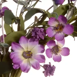 Hot Kirklands Home Purple Daisy and Lavender Wreath