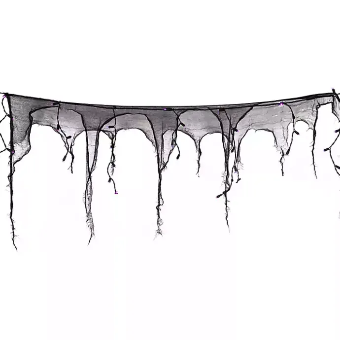 Sale Kirklands Home Purple LED Gauze Drape Lights