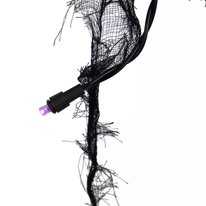 Sale Kirklands Home Purple LED Gauze Drape Lights