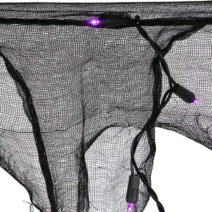 Sale Kirklands Home Purple LED Gauze Drape Lights