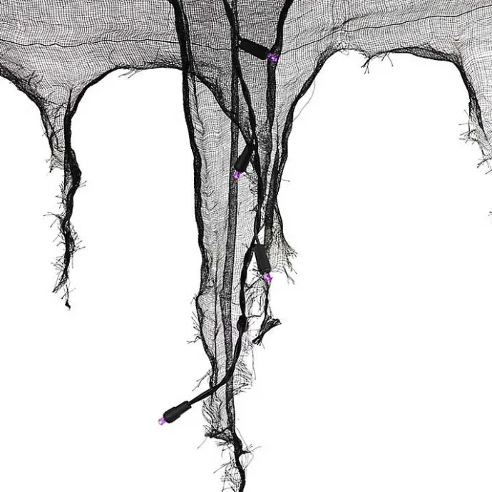 Sale Kirklands Home Purple LED Gauze Drape Lights