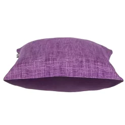 Kirklands Home Textured Velvet Pillow Purple