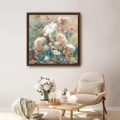 Best Kirklands Home Queen Ann's Garden Framed Canvas Art Print