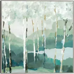 Online Kirklands Home Quiet Birch Forest II Framed Canvas Art Print