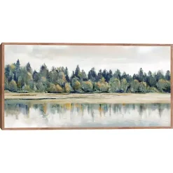 Clearance Kirklands Home Quiet Reflections Framed Canvas Art Print