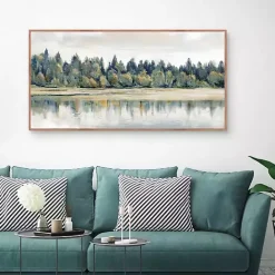 Clearance Kirklands Home Quiet Reflections Framed Canvas Art Print