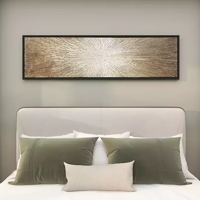 Hot Kirklands Home Radial Sunburst Framed Canvas Art Print