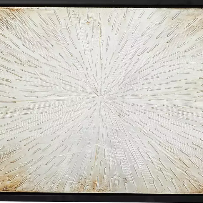 Hot Kirklands Home Radial Sunburst Framed Canvas Art Print