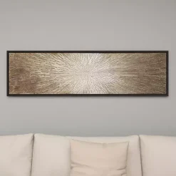 Hot Kirklands Home Radial Sunburst Framed Canvas Art Print