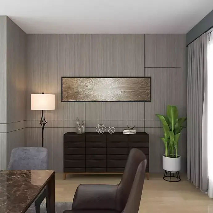 Hot Kirklands Home Radial Sunburst Framed Canvas Art Print