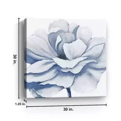Sale Kirklands Home Radiant Blue Bloom Canvas Art Print