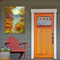 Clearance Kirklands Home Rambling Road Outdoor Canvas Art Print