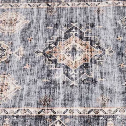 Sale Kirklands Home Raquel Washable Area Rug, 7x9 Gray