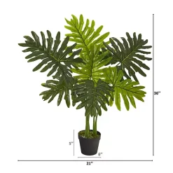 Clearance Kirklands Home Real Touch Potted Tree Philodendron, 36 in.