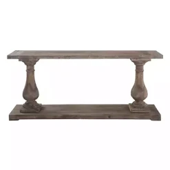 Sale Kirklands Home Reclaimed Pine Caroline Console Table Brown